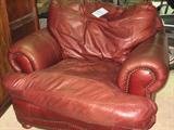 Oversize Leather Chair