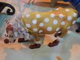 COW PARADE YOU CAN'T HAVE A PARADE WITHOUT A CLOWN Cow Parade