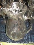 Silver Embossed Pitcher