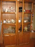 Wood 6' Lighted Hutch