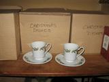 Christmas Dishes in Boxes