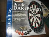 Bristle Dartboard w/6 Brass Darts (in box)