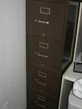 four drawer metal file cabinet