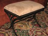 Mid century stool. 24 inches wide, 20 inches tall, 16 inches deep
