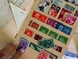 Vintage stamp collection