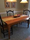 Country kitchen table