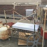 metal stand,gas cans,plant containers