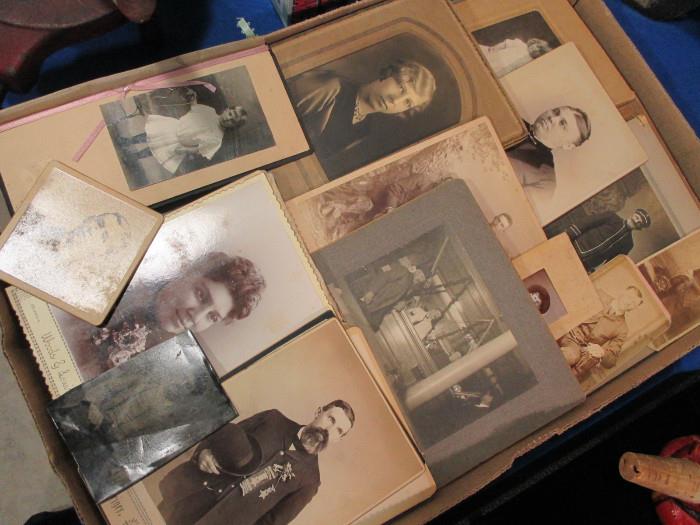 Black & White photos and Cabinet Cards