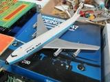 Model 747 airplane