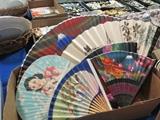 Paper folding fans