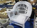 Child wicker rocking chair