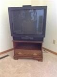Oak television stand
