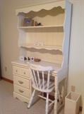 desk with hutch
