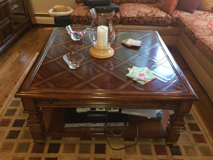 Traditional coffee table