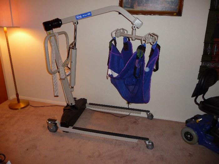 handicapped body lift  
