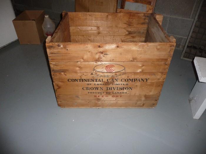 large continental can box  -- nice