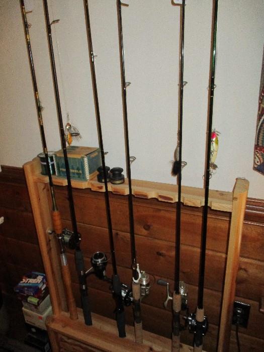                           RODS AND REELS