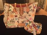 Dooney and Bourke Disney Tote with coin purse
