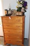 Five drawer highboy.