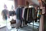 Some of the clothing and purses.