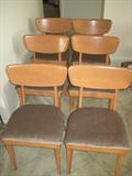 Hayward-Wakefield Dining room set. Six chairs