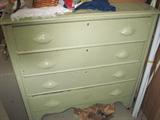 painted victorian chest