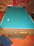 Standard slate pool table