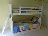POTTERY BARN BUNK BEDS with TRUNDLE
