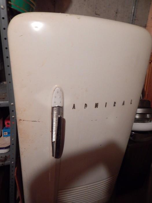Working Vintage Refrigerator