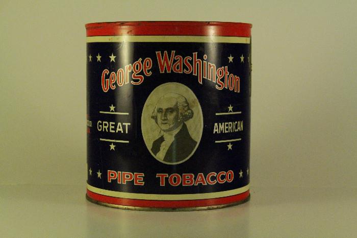 GW tobacco tin