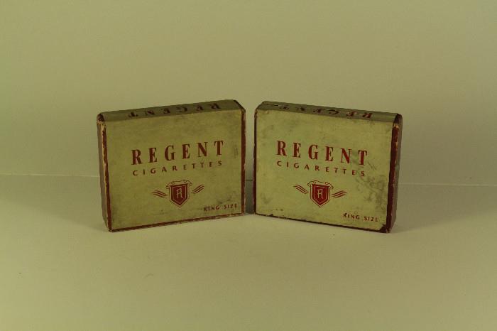 Regent cardboard box advertisement
