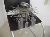 MID-CENTURY ITALIAN CHANDELIER - IT HAS ALL THE LUSTRES!!