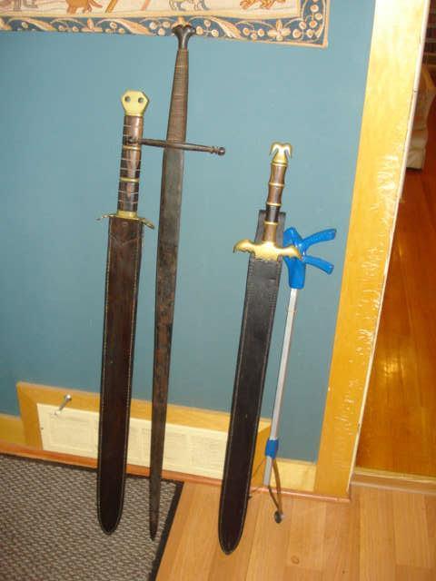 swords with scabbards