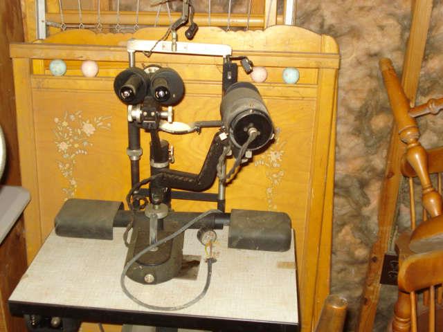 vintage optometrist equipment