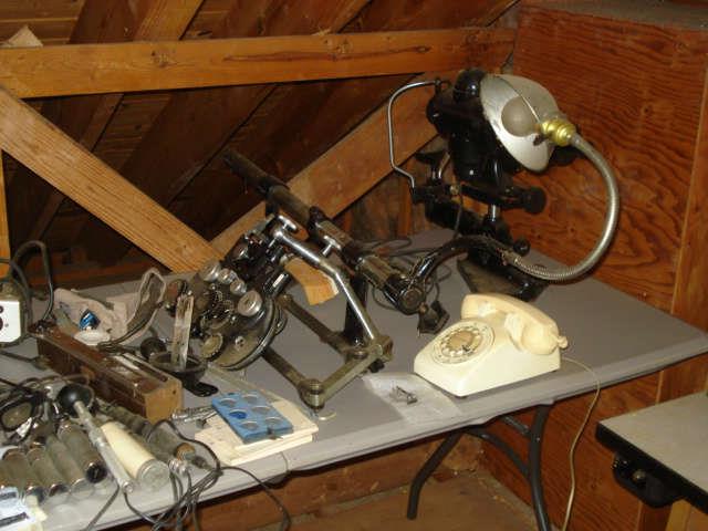 vintage optometrist equipment