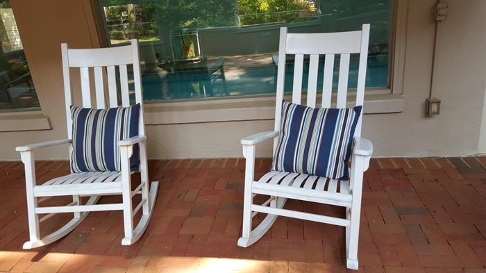 2 of 4 Rocking chairs