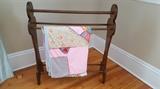 Mahogany Quilt rack
