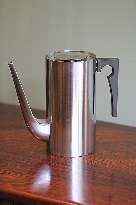 Arne Jacobsen coffee pot (ice bucket in same design not pictured)