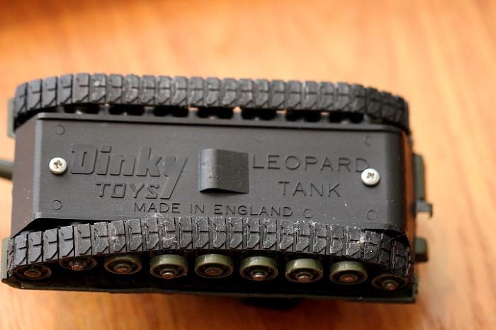 Dinky Toys Leopard Tank, made in England