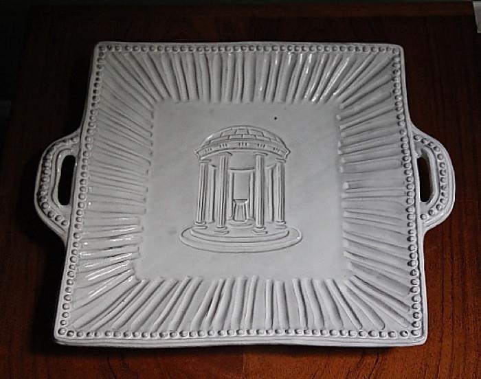 Special UNC Old Well edition Vietri dish