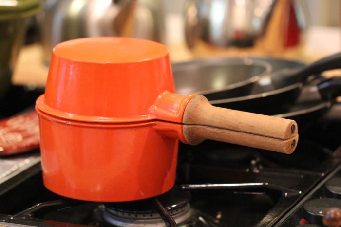 Vintage Dansk cast iron/enamel cookware