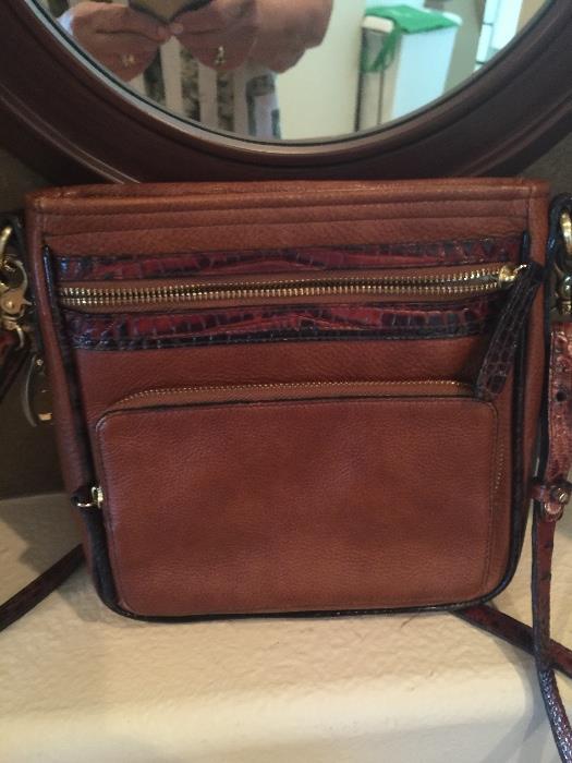 Brahman leather handbag