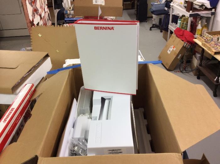 These Bernina are still in their original boxes!