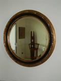 Gilt Round Mirror