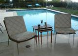 The Chairs were SOLD, but we still have the Danish Modern Set of Nesting Tables