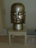 Large Silvered Buddha-Head