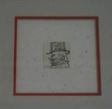 'Gentleman' Original Pencil Drawing by Theophile Steinlin