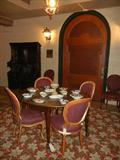 Four Late-19th. C. Gilt-wood American Side Chairs
An Antique American Dark Oak Gate-Leg Table