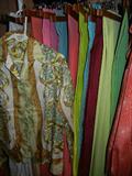 The Pucci Silk Blouse has been SOLD, but we a BUNCH of Vintage Pucci Slacks, some Silk and Some w/ Stirrups.