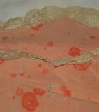 A Complete Set (one of many) Embroidered Silk Chiffon Bed-Sheets